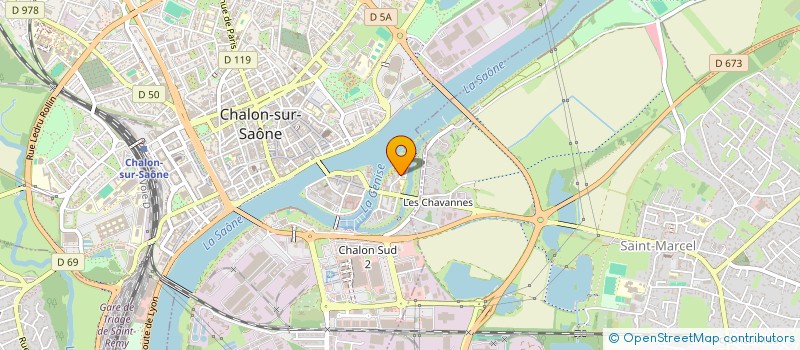 localisation de l'entreprise MADAME FLORIANE VELON  CHALON-SUR-SAONE