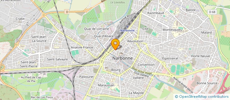 localisation de l'entreprise MADAME FLORIANNE CANIZARES à NARBONNE