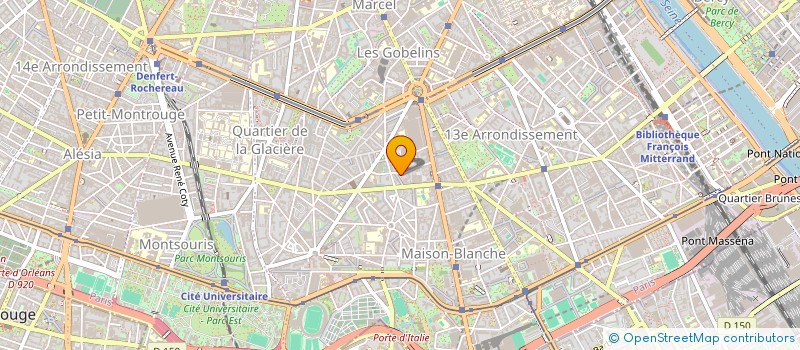 localisation de l'entreprise MADAME FLORIANNE GANI  PARIS