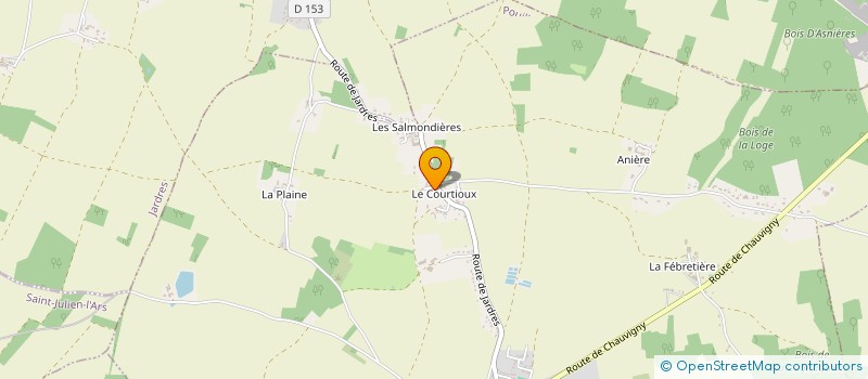 localisation de l'entreprise MADAME FLORIANNE GRIVAULT  POUILLE