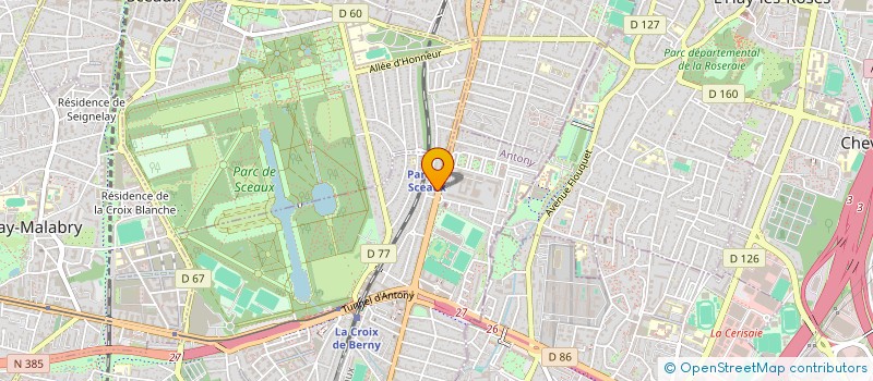 localisation de l'entreprise MADAME FLORIANNE JOUIN à ANTONY