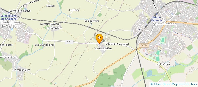 localisation de l'entreprise MADAME FLORIANNE MURAIL à SAINTE-PAZANNE