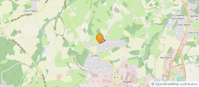 localisation de l'entreprise MADAME FLORIANNE PILLOT à LANNION