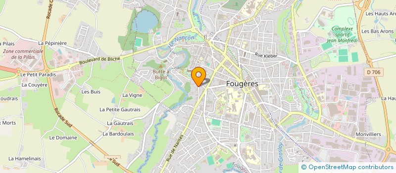 localisation de l'entreprise MADAME FLORICA ANGHEL  FOUGERES