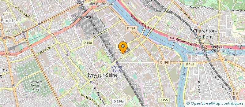 localisation de l'entreprise MADAME FLORICA CONSTANTIN  IVRY-SUR-SEINE