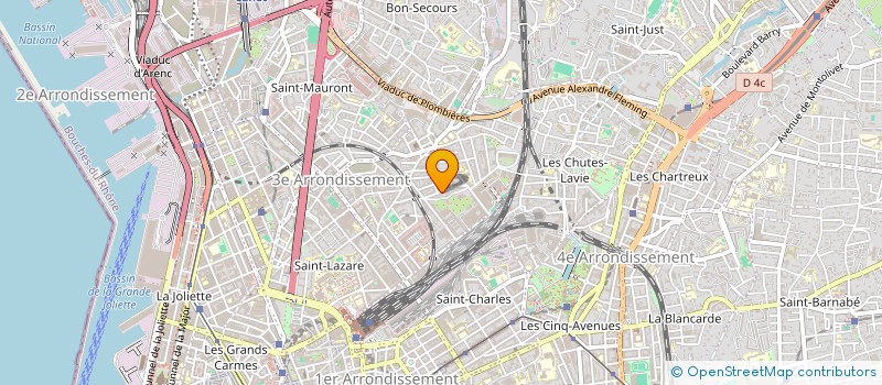 localisation de l'entreprise MADAME FLORICA COVACIU  MARSEILLE