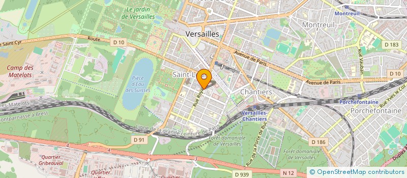 localisation de l'entreprise MADAME FLORIDA FARATRO à VERSAILLES