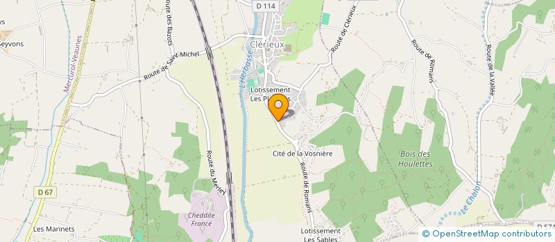 localisation de l'entreprise MADAME FLORIDA MARCHIORI  CLERIEUX