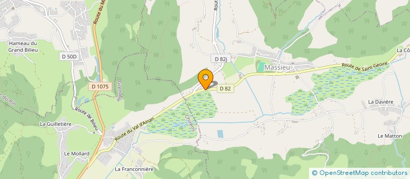 localisation de l'entreprise MADAME FLORIE BOUDAM  MASSIEU