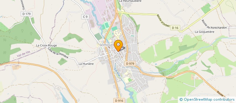 localisation de l'entreprise MADAME FLORIE BOUILLOT à VIMOUTIERS