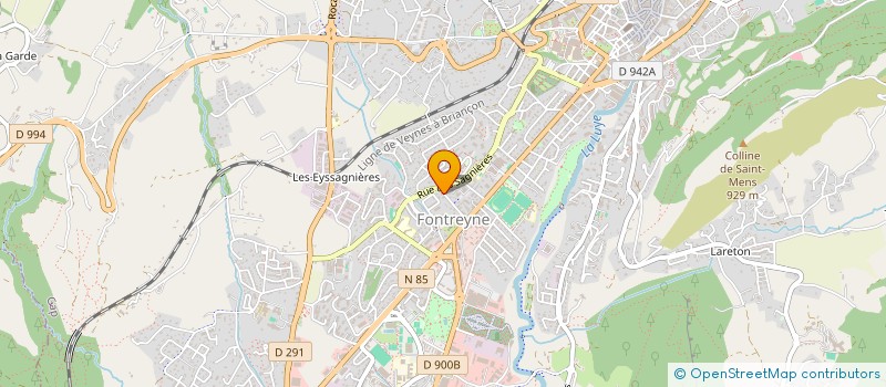 localisation de l'entreprise MADAME FLORIE DEBRAY  GAP