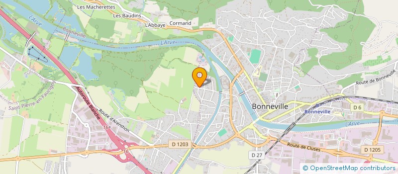 localisation de l'entreprise MADAME FLORIE KHALIFA  BONNEVILLE