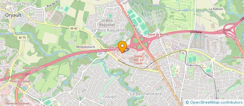 localisation de l'entreprise MADAME FLORIE LARGEAU  REZE