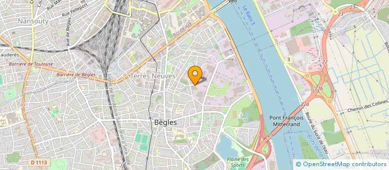 localisation de l'entreprise MADAME FLORIE LIEUX  BEGLES