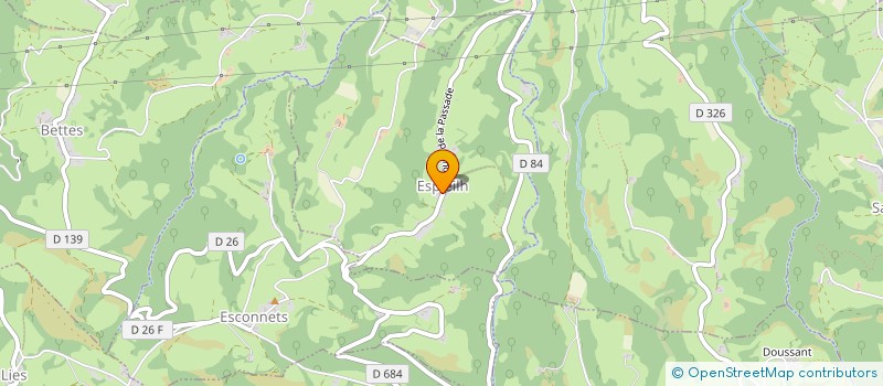 localisation de l'entreprise MADAME FLORIE MEDUS  ESPIEILH