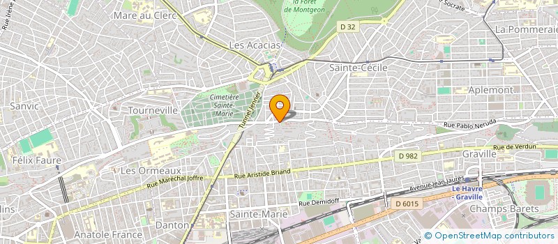 localisation de l'entreprise MADAME FLORIE NISS à LE HAVRE