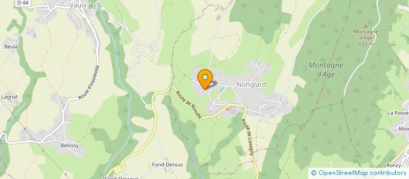 localisation de l'entreprise MADAME FLORIE SAINT JALMES  NONGLARD