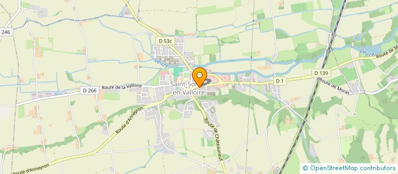 localisation de l'entreprise MADAME FLORIE VILLAND KOUICI  SAINT-SORLIN-EN-VALLOIRE