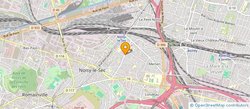 localisation de l'entreprise MADAME FLORILENE MAIRE à NOISY-LE-SEC