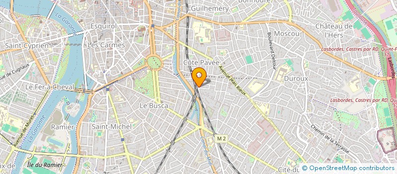 localisation de l'entreprise MADAME FLORIN MARTIN à TOULOUSE
