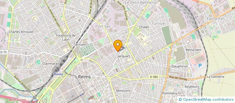 localisation de l'entreprise MADAME FLORINA CONSTANTIN  REIMS