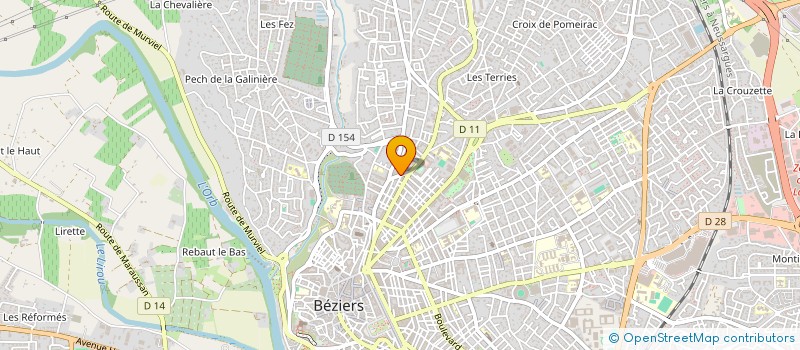 localisation de l'entreprise MADAME FLORINA GHINESCU à BEZIERS