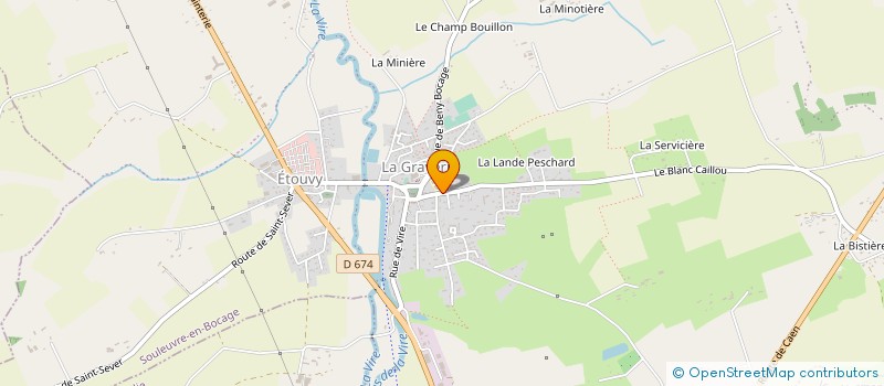 localisation de l'entreprise MADAME FLORINA LE NEINDRE  VALDALLIERE