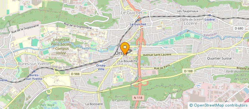 localisation de l'entreprise MADAME FLORINA-LORENA BUSTEAN  ORSAY