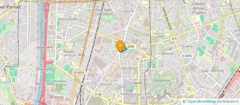 localisation de l'entreprise MADAME FLORINA RUMUNA  GRENOBLE