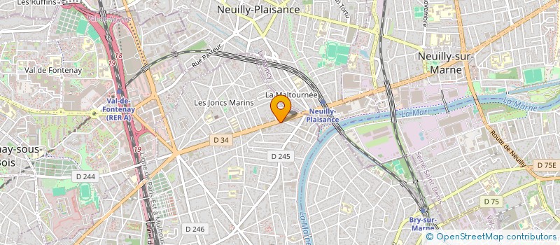 localisation de l'entreprise MADAME FLORINA STRAINA FILEA  LE PERREUX-SUR-MARNE