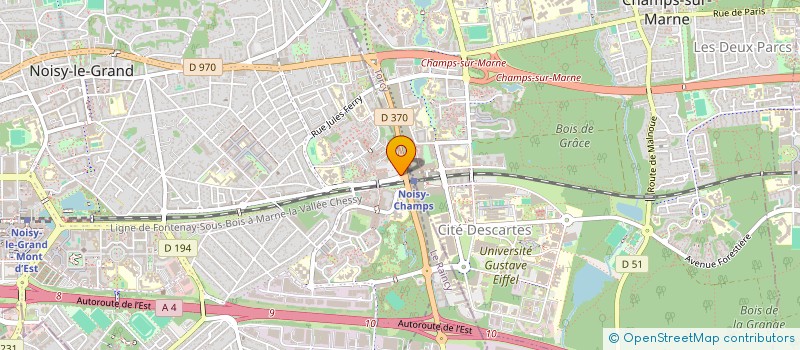 localisation de l'entreprise MADAME FLORINA VERES  NOISY-LE-GRAND