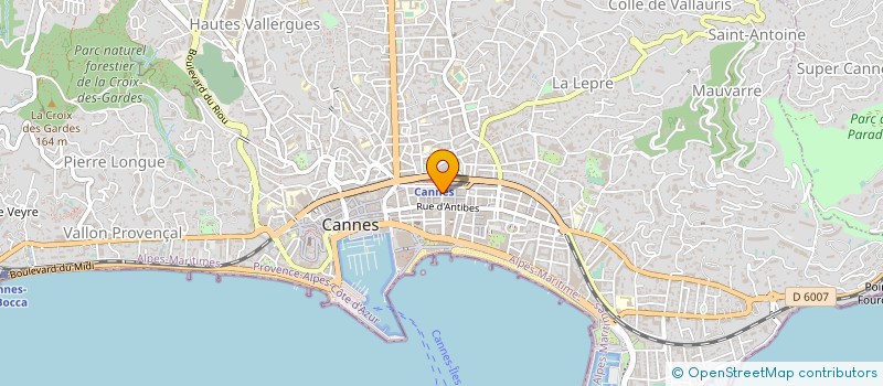 localisation de l'entreprise MADAME FLORINDA LOPEZ à CANNES