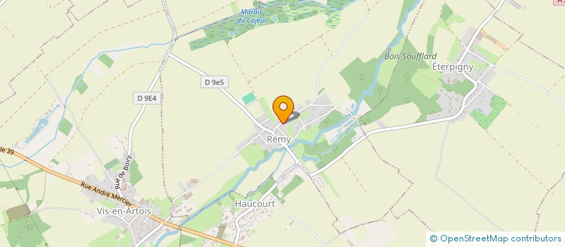 localisation de l'entreprise MADAME FLORINE AMANDINE LEFEVRE  SOMMEPY-TAHURE