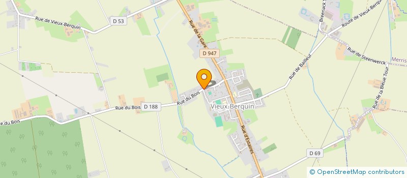 localisation de l'entreprise MADAME FLORINE ASSEMAN  VIEUX-BERQUIN