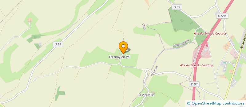 localisation de l'entreprise MADAME FLORINE AUGER  CLAIS