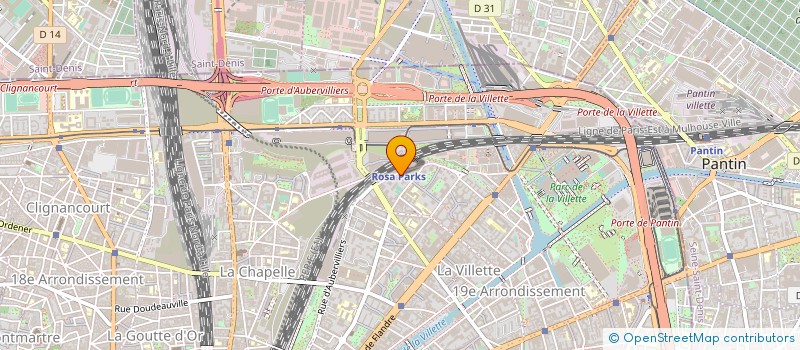 localisation de l'entreprise MADAME FLORINE BENOIT  PARIS