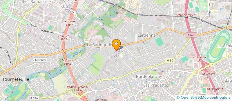 localisation de l'entreprise MADAME FLORINE BERTRAND à TOURNEFEUILLE
