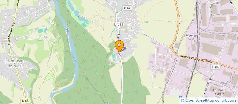 localisation de l'entreprise MADAME FLORINE BLANC  BLYES