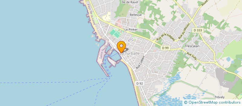 localisation de l'entreprise MADAME FLORINE BORNIAMBUC  PORNICHET