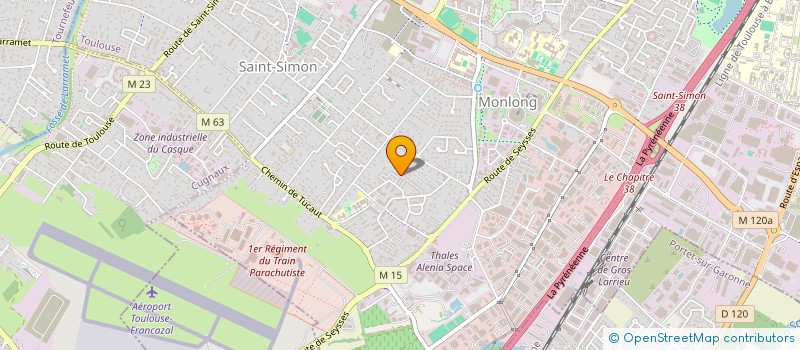 localisation de l'entreprise MADAME FLORINE BOUCHE à TOULOUSE