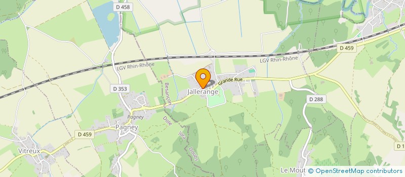 localisation de l'entreprise MADAME FLORINE BUCHI  JALLERANGE