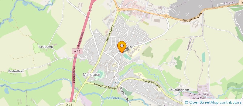 localisation de l'entreprise MADAME FLORINE CABARET  FERQUES