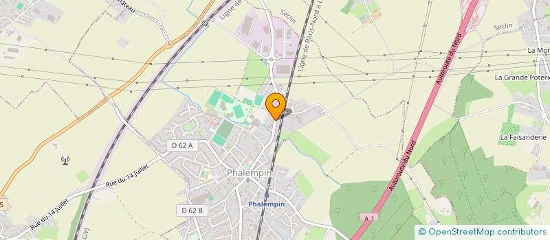 localisation de l'entreprise MADAME FLORINE CADART  PHALEMPIN