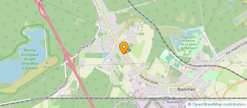 localisation de l'entreprise MADAME FLORINE CARSEL  RAISMES