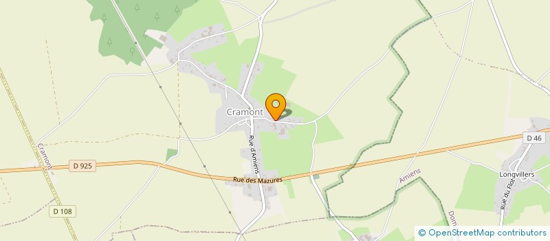 localisation de l'entreprise MADAME FLORINE CAULLIER  CRAMONT