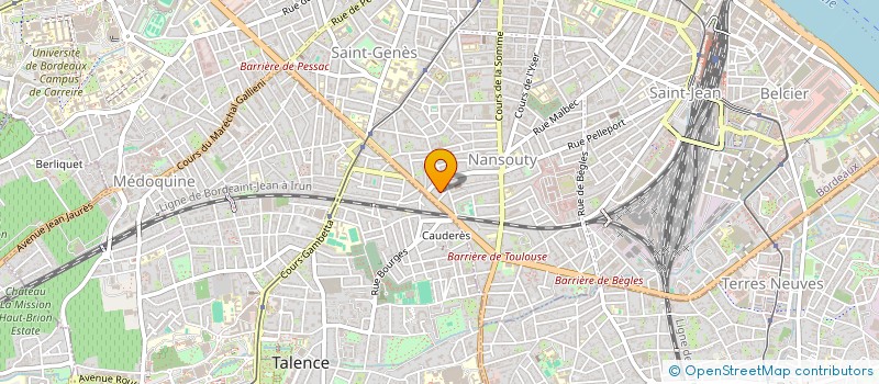 localisation de l'entreprise MADAME FLORINE CAZAUBONE à BORDEAUX