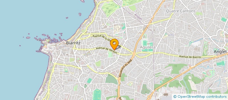 localisation de l'entreprise MADAME FLORINE CIESLAK  BIARRITZ