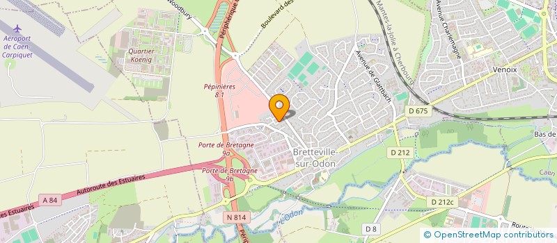 localisation de l'entreprise MADAME FLORINE COUILLARD  BRETTEVILLE-SUR-ODON