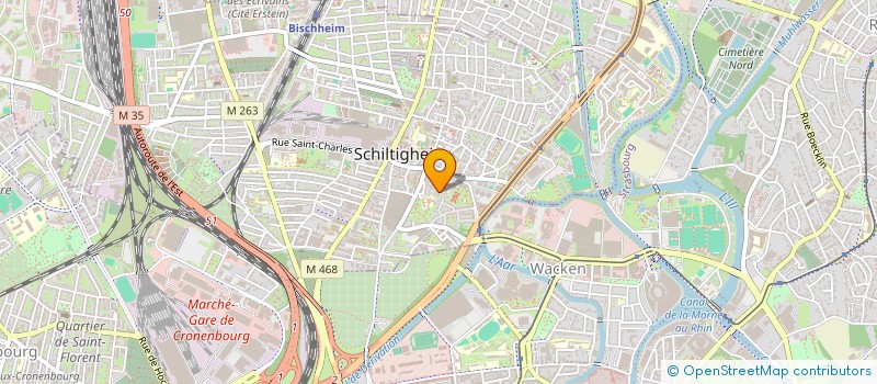 localisation de l'entreprise MADAME FLORINE COULON à STRASBOURG