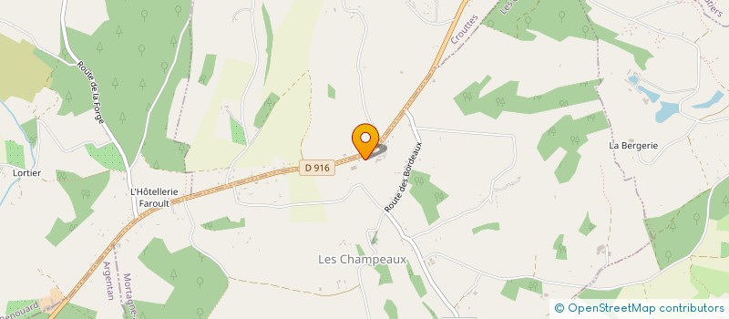 localisation de l'entreprise MADAME FLORINE DEULEY à LES CHAMPEAUX